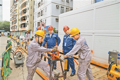 圳城中村和老舊住宅區管道天然氣改造（