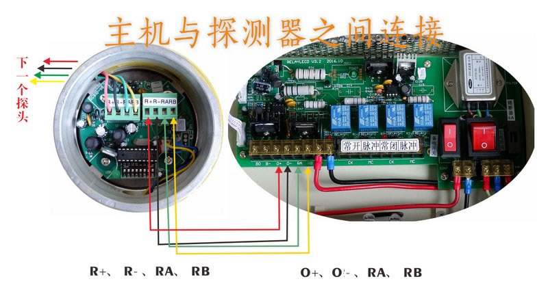 邁思通燃氣探測器接線